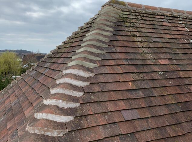 repointing to roof in droitwich