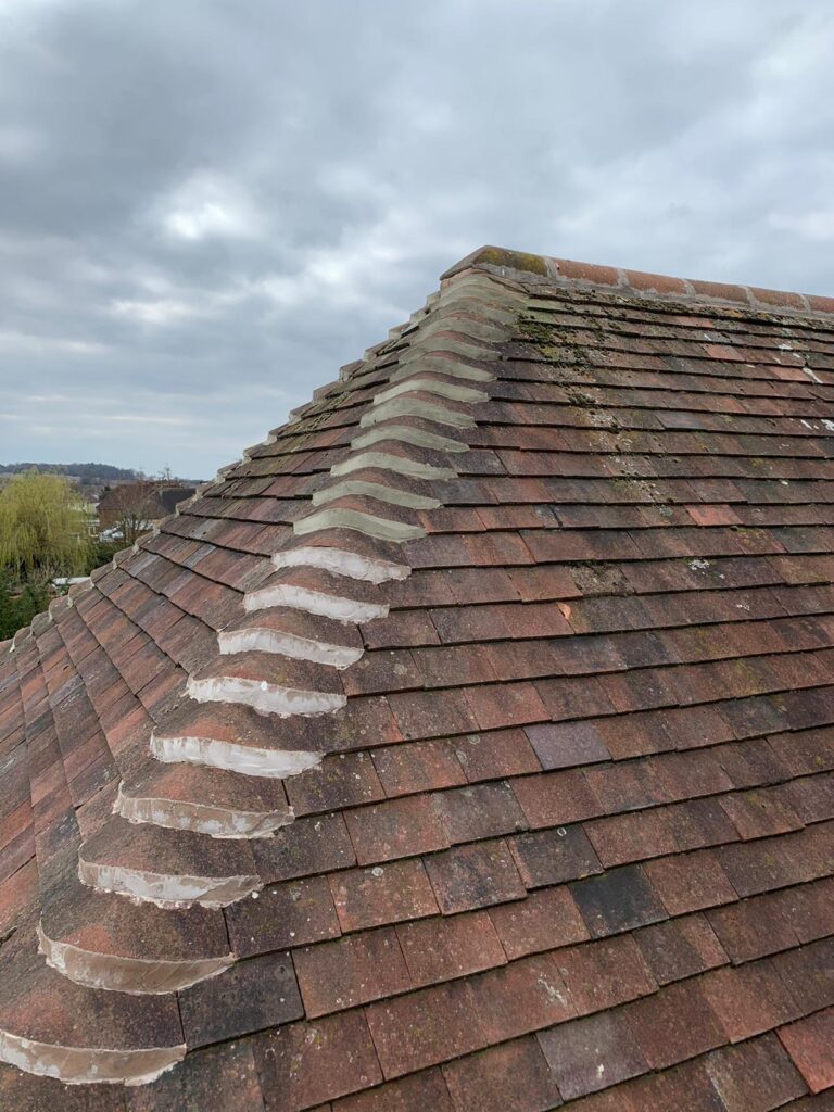 repointing to roof in droitwich