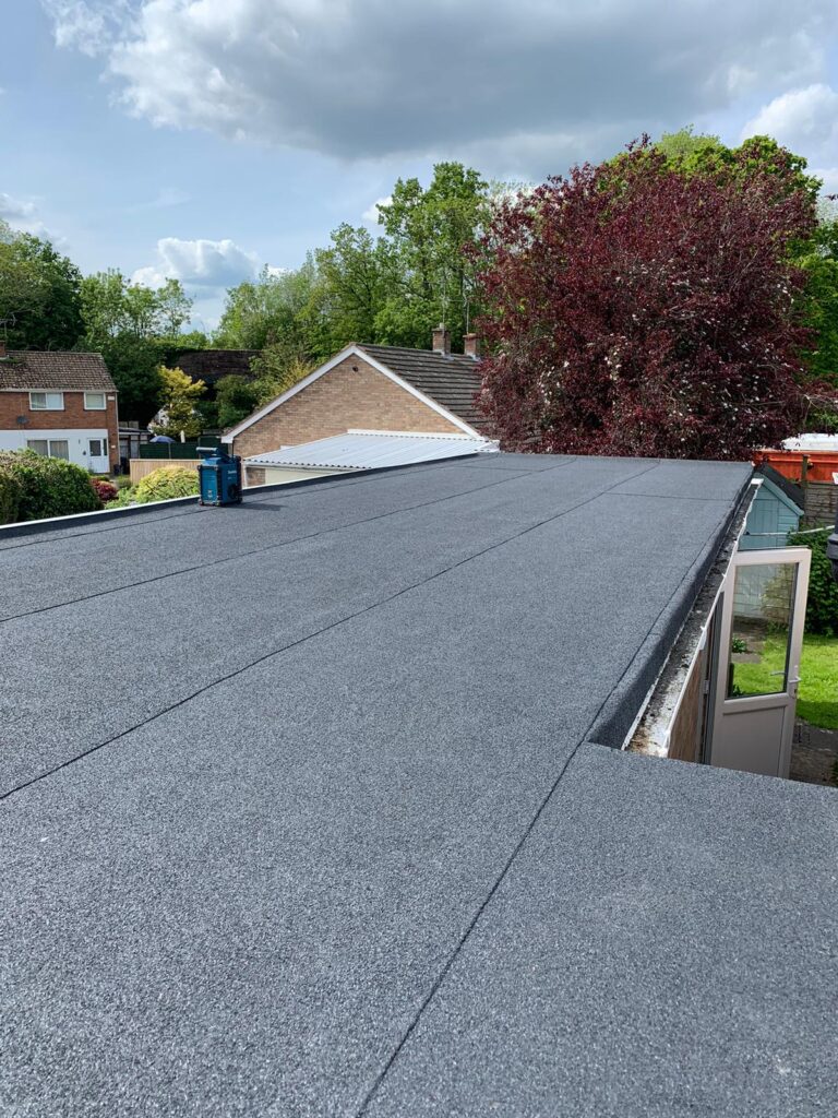 Flat Roof Felt Replacement in Worcester Best Choice Roofing