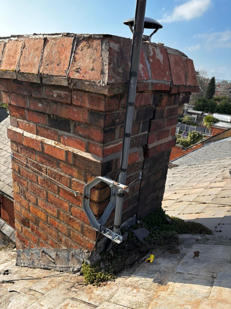 Chimney repointing in Bewdly